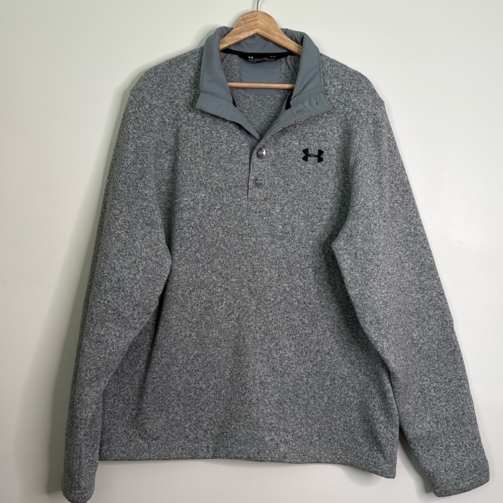 Under Armour Gray Pullover Sweatshirt